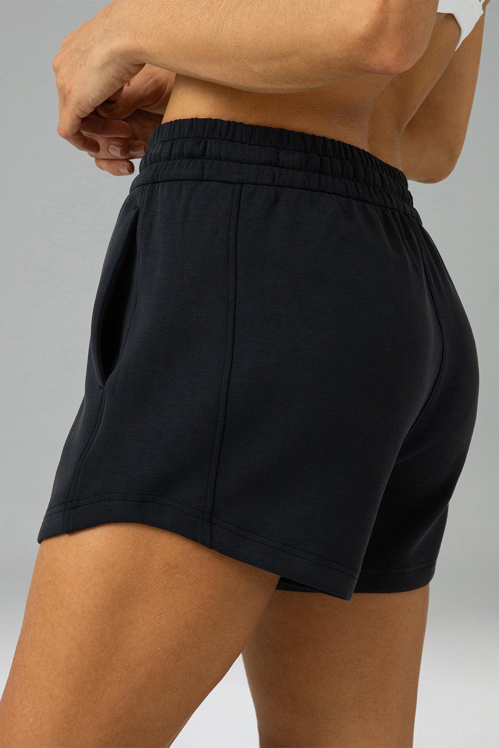 Modal Drawstring Lounge Shorts w/Pockets