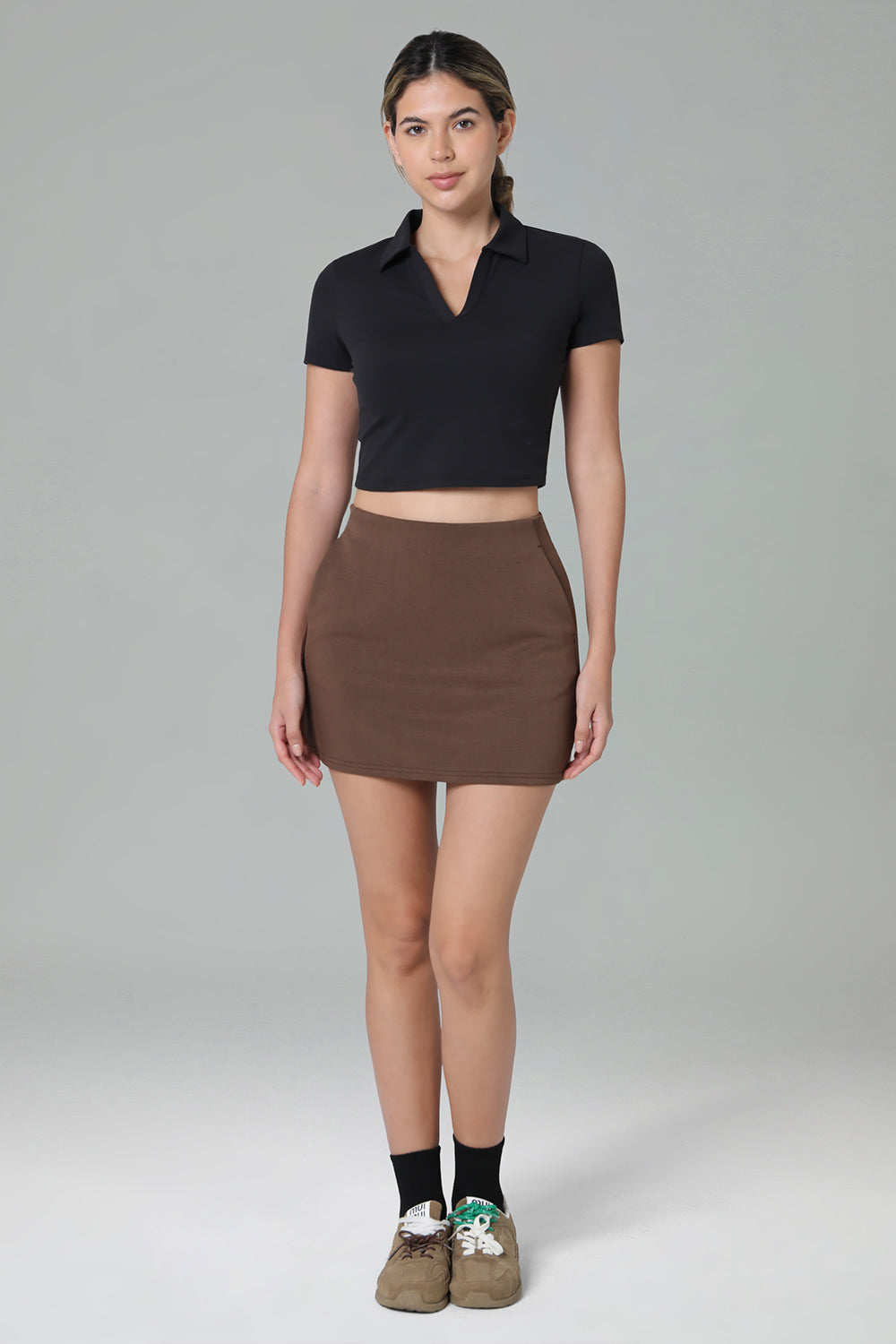Modal Streamline A-Line Skirts w/Pockets