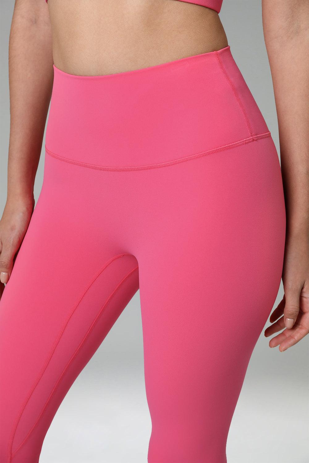 Dreamlux High Waisted No Front Seam Workout Full Length Leggings 28