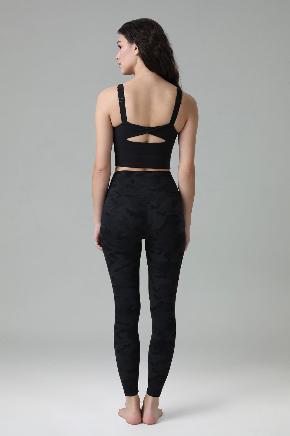 Dreamlux High Waisted No Front Seam Workout 7/8 Leggings 25