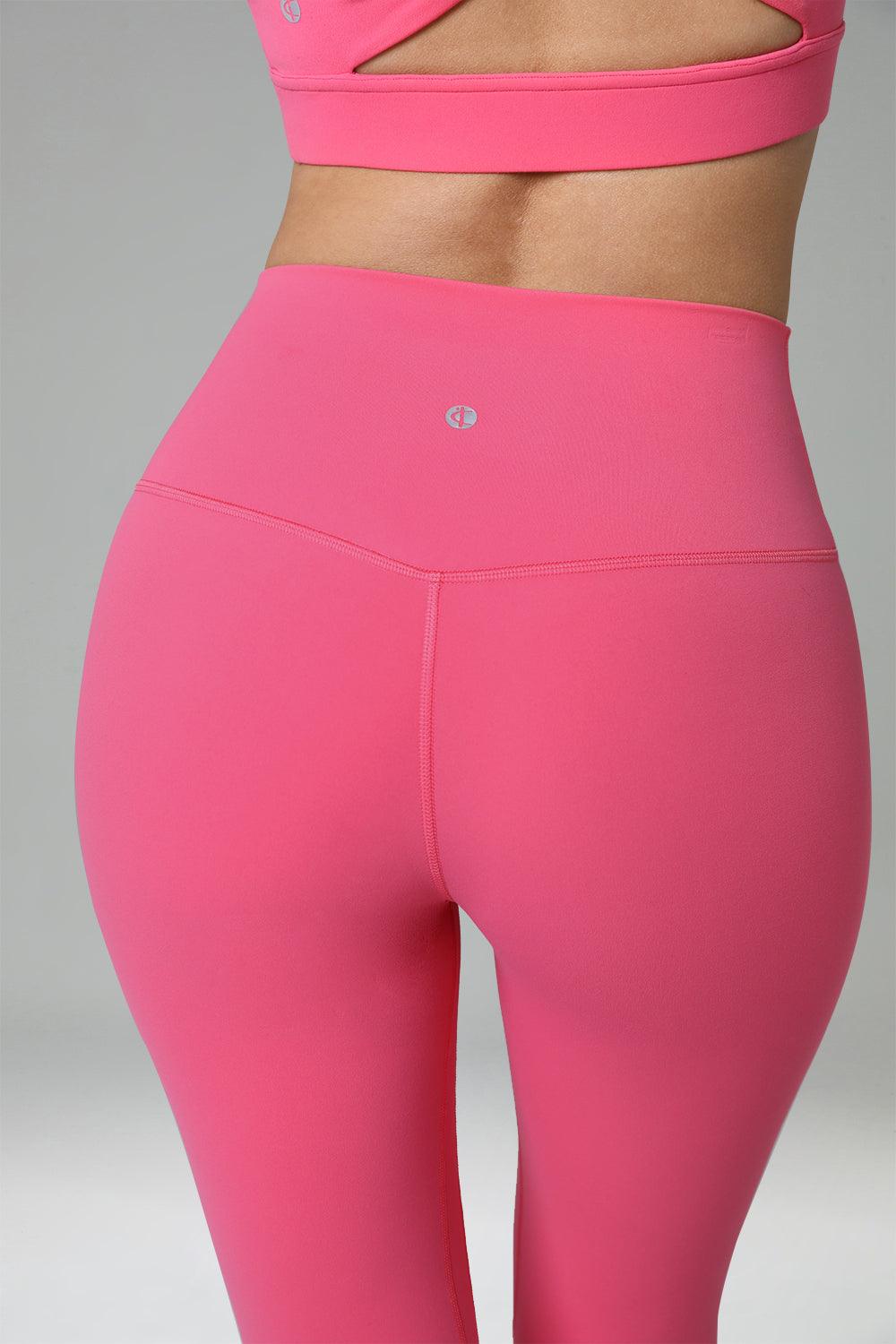 Dreamlux High Waisted No Front Seam Workout 7/8 Leggings 25