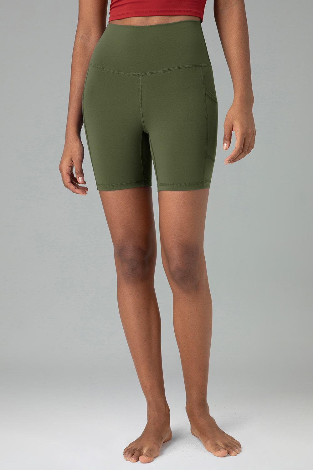 Essential No-Roll High Waisted Sports Leggings w/Pockets 6
