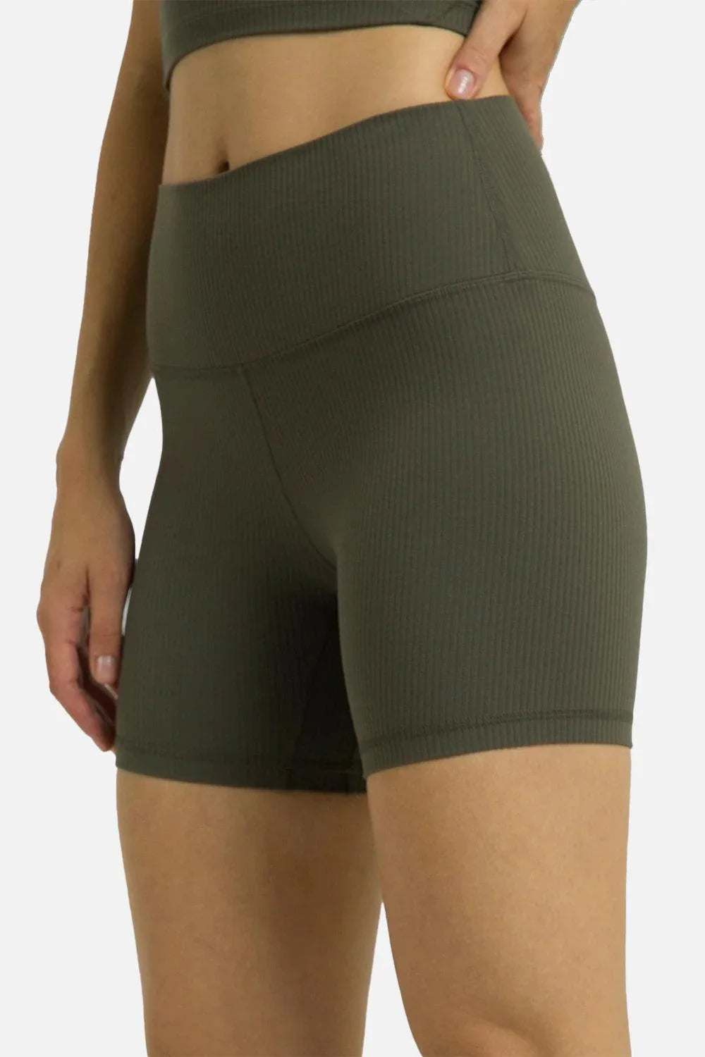 Dreamlux Buttery Soft Ribbed Cropped Leggings 6