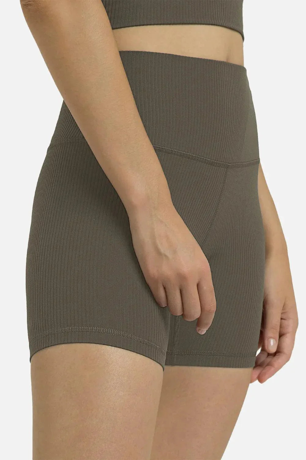 Dreamlux Buttery Soft Ribbed Cropped Leggings 6