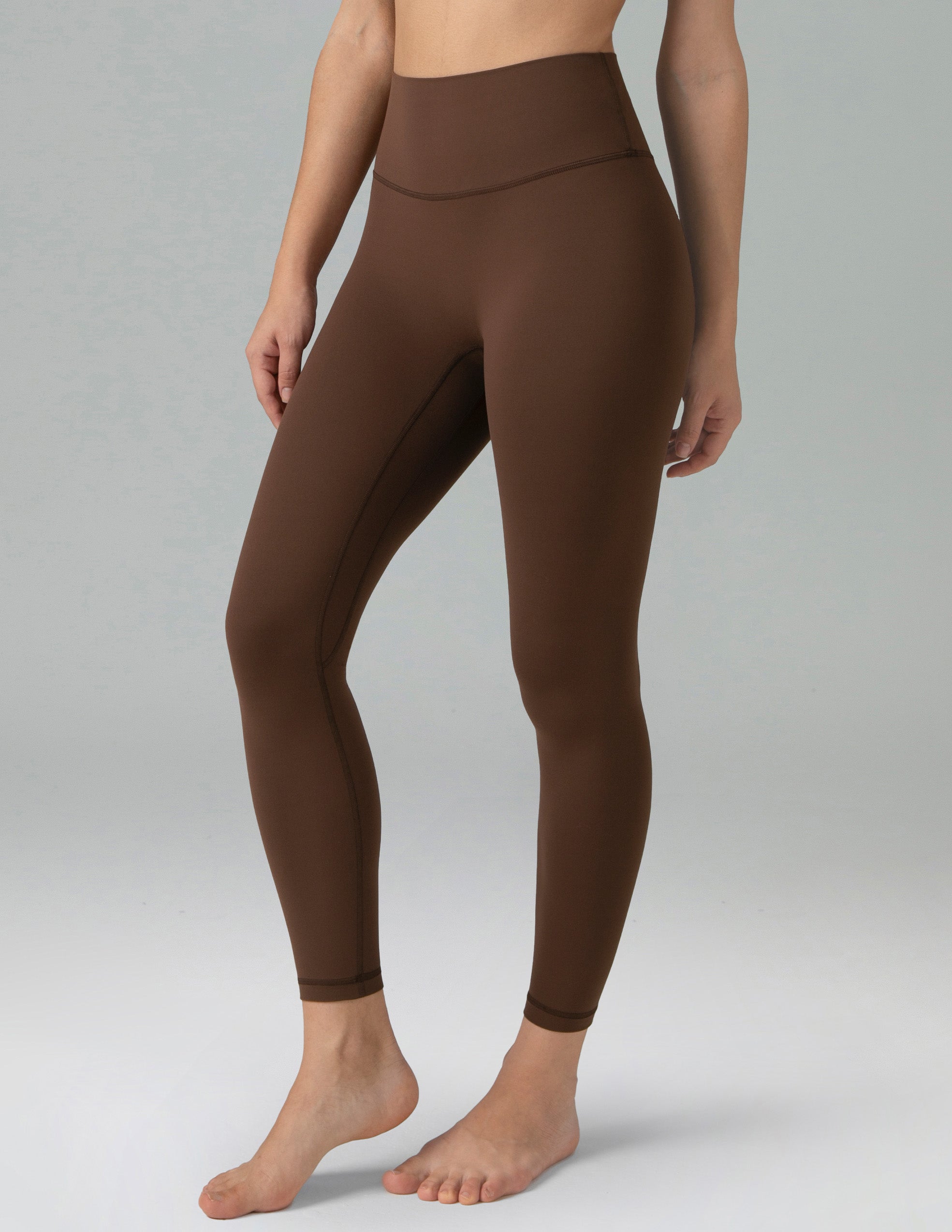 Dreamlux High Waisted No Front Seam Workout 7/8 Leggings 25