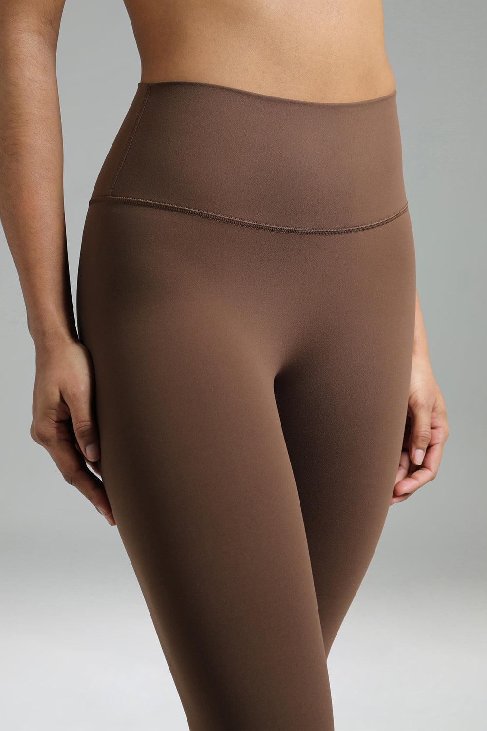 Dreamlux High Waisted No Front Seam Workout Full Length Leggings 28