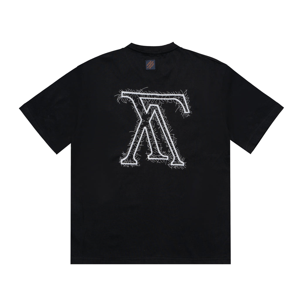 Printed T-Shirt: High-End Fashion Statement-1112