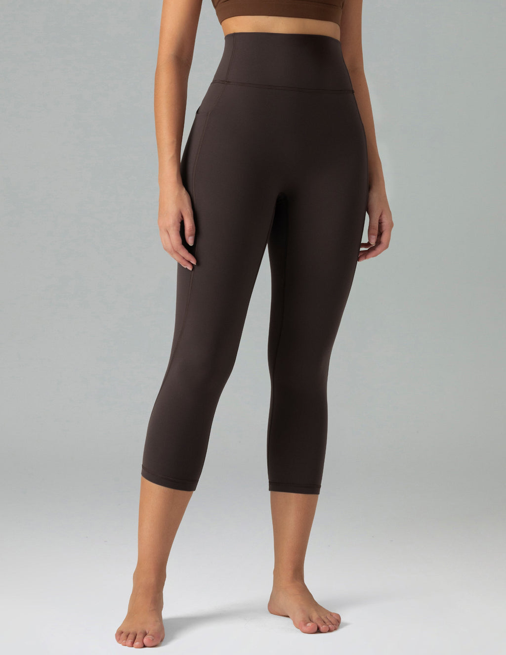 Dreamlux High Waisted No Front Seam 21 Workout Leggings w/Pockets