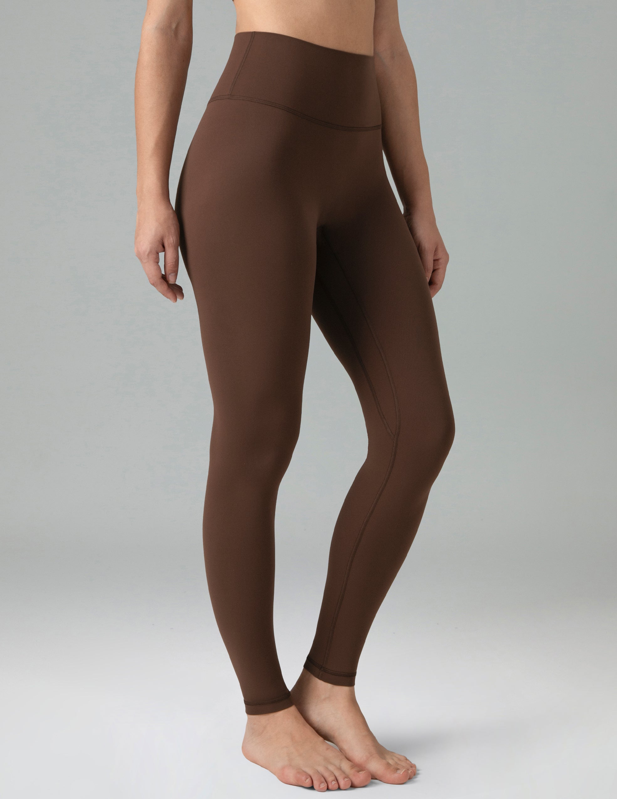 Dreamlux High Waisted No Front Seam Workout Full Length Leggings 28