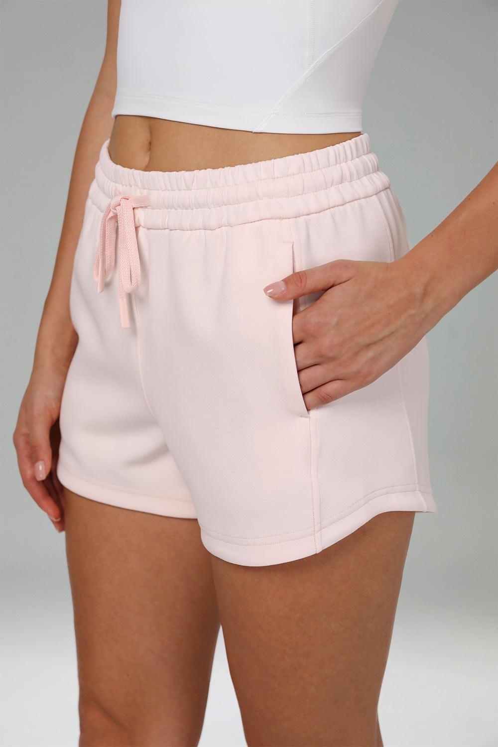 Modal Drawstring Lounge Shorts w/Pockets
