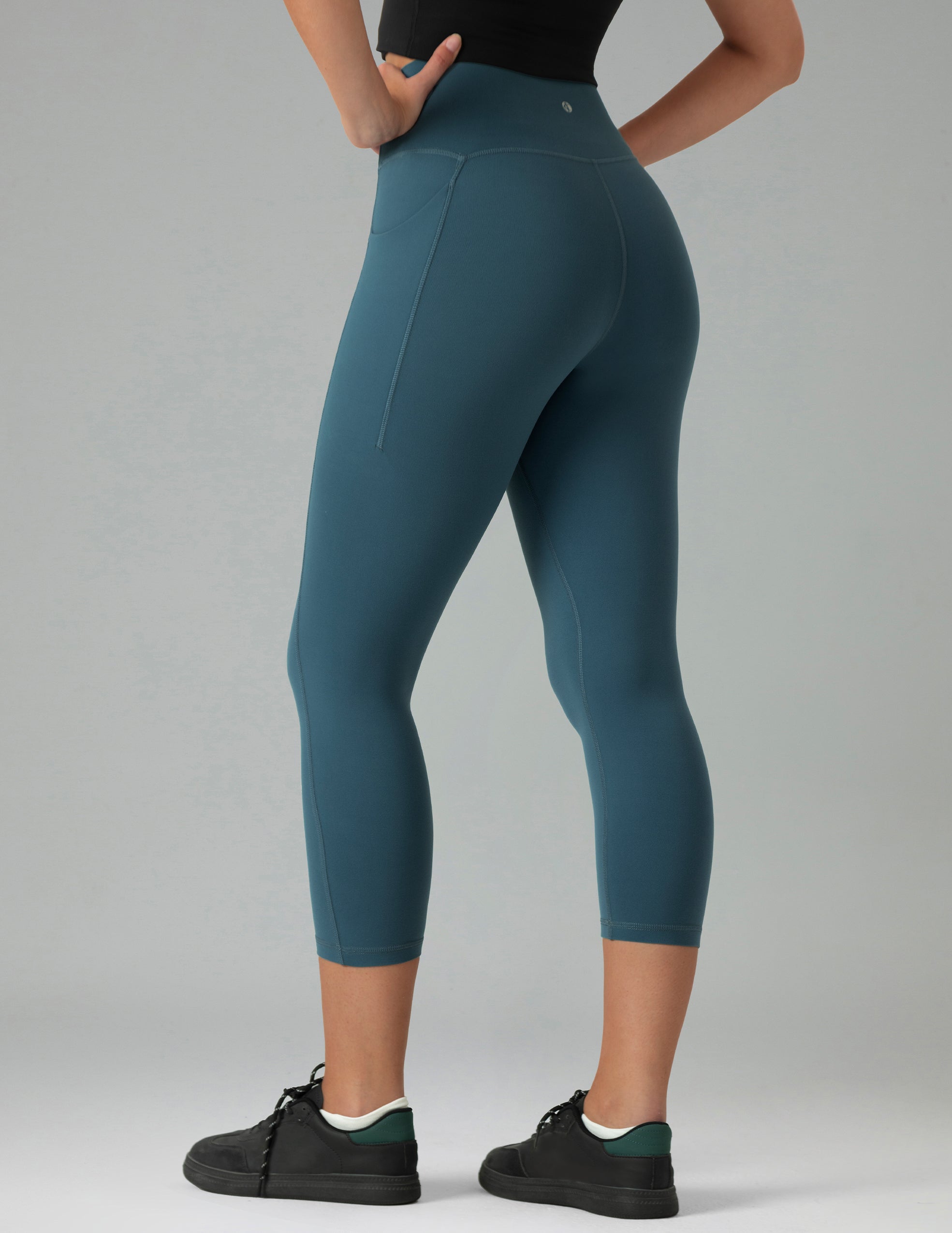 Dreamlux High Waisted No Front Seam 21 Workout Leggings w/Pockets