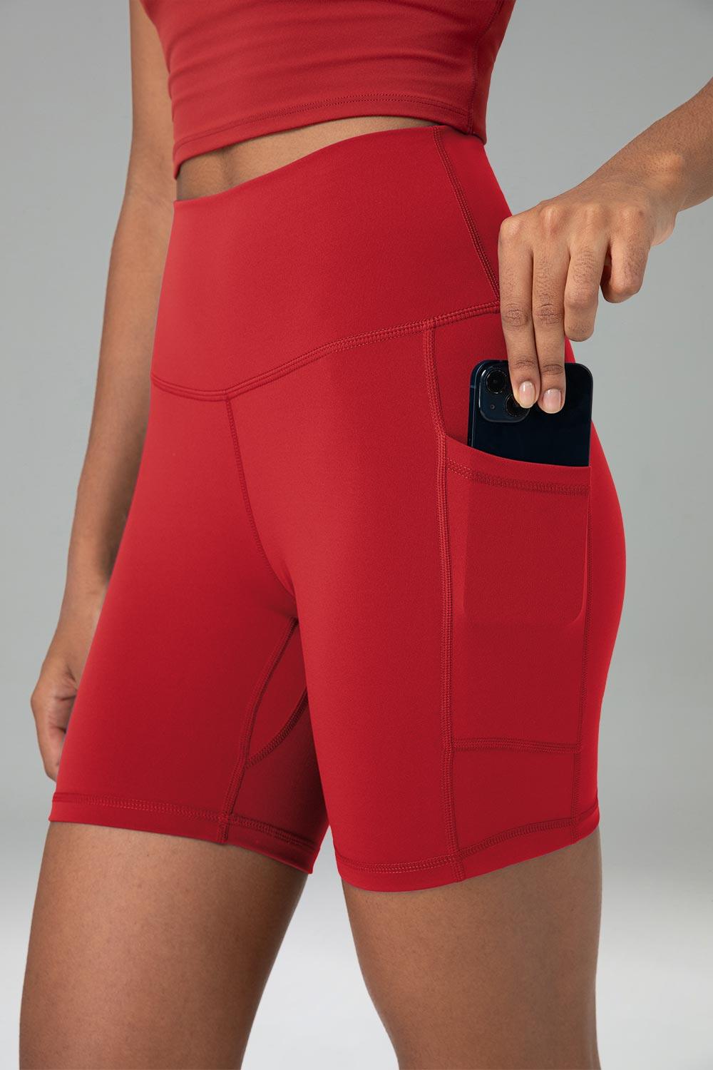Essential No-Roll High Waisted Sports Leggings w/Pockets 6