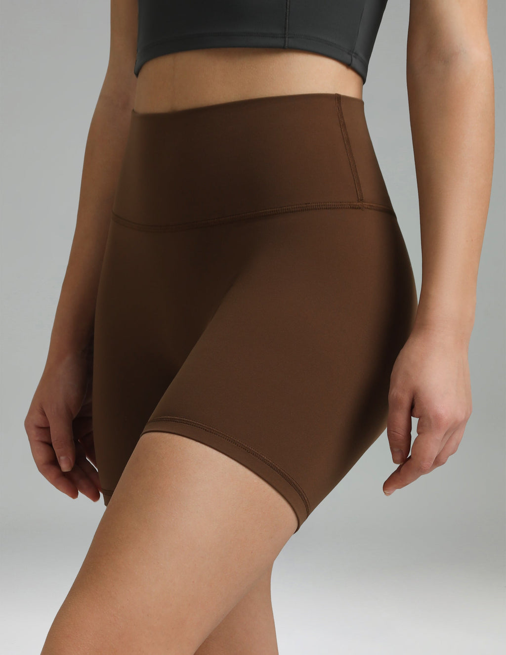 Dreamlux High Rise No Front Seam Shorts 6