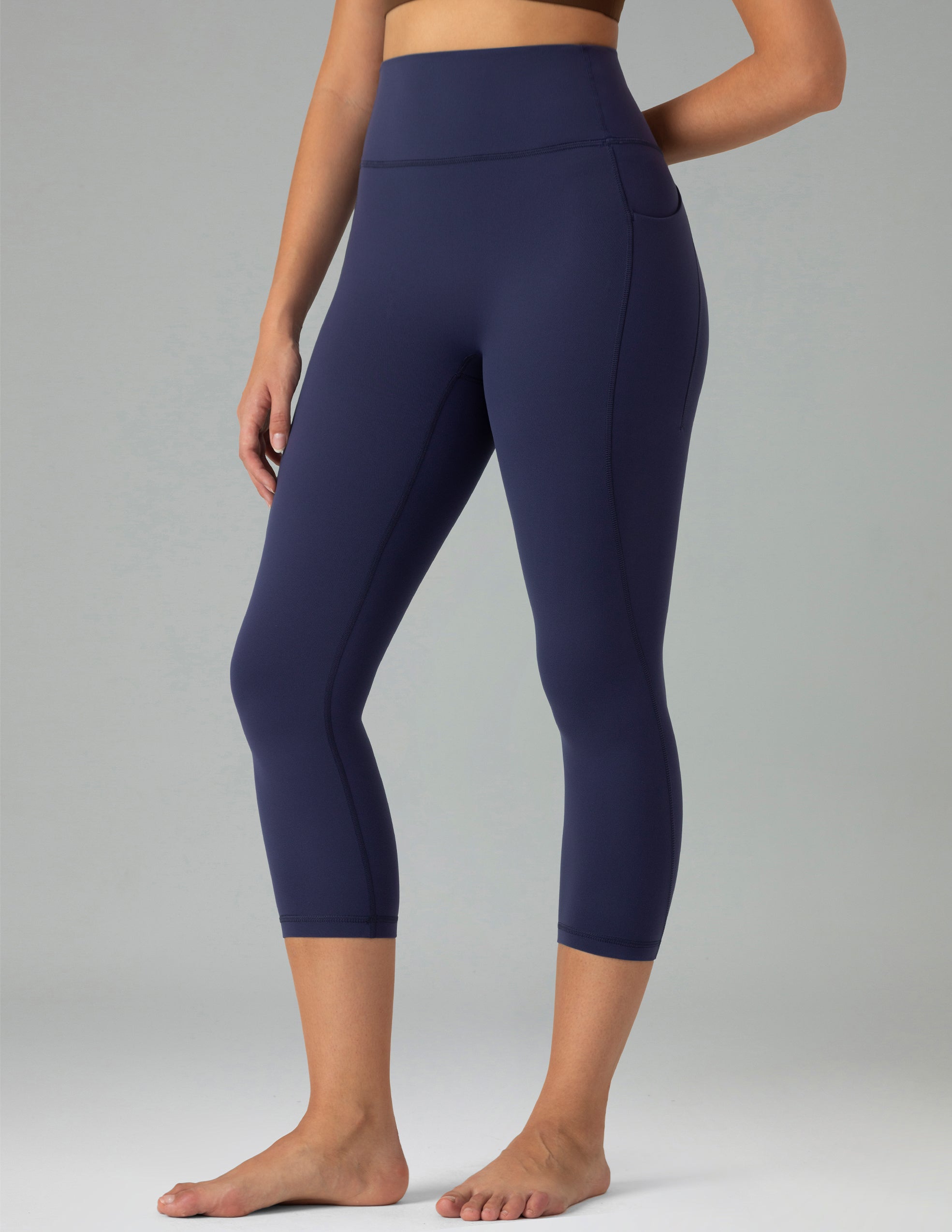 Dreamlux High Waisted No Front Seam 21 Workout Leggings w/Pockets