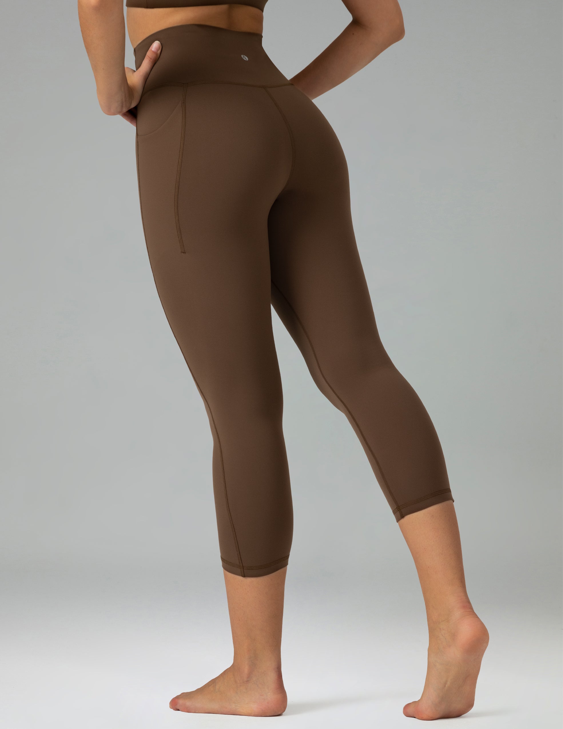 Dreamlux High Waisted No Front Seam 21 Workout Leggings w/Pockets