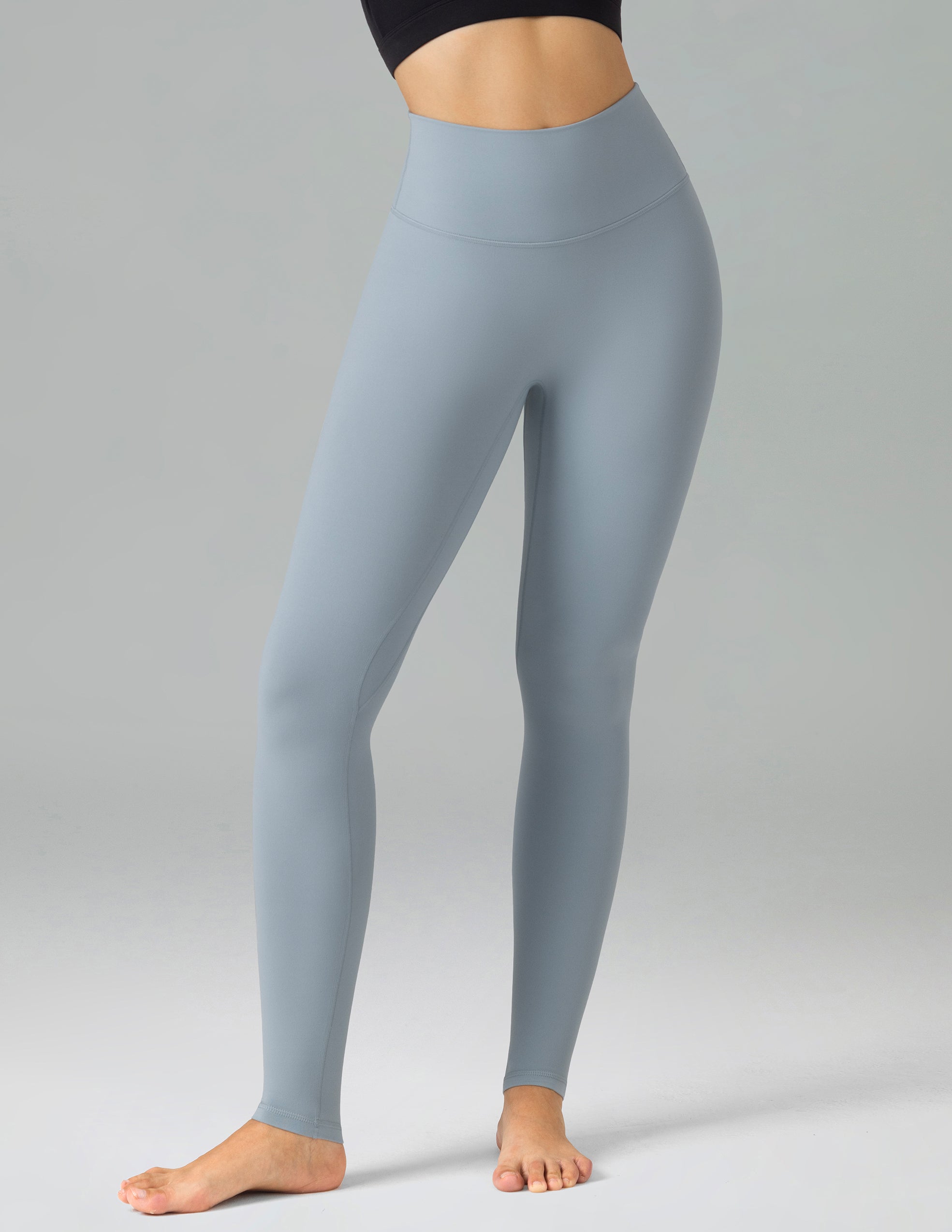 Dreamlux High Waisted No Front Seam Workout Full Length Leggings 28