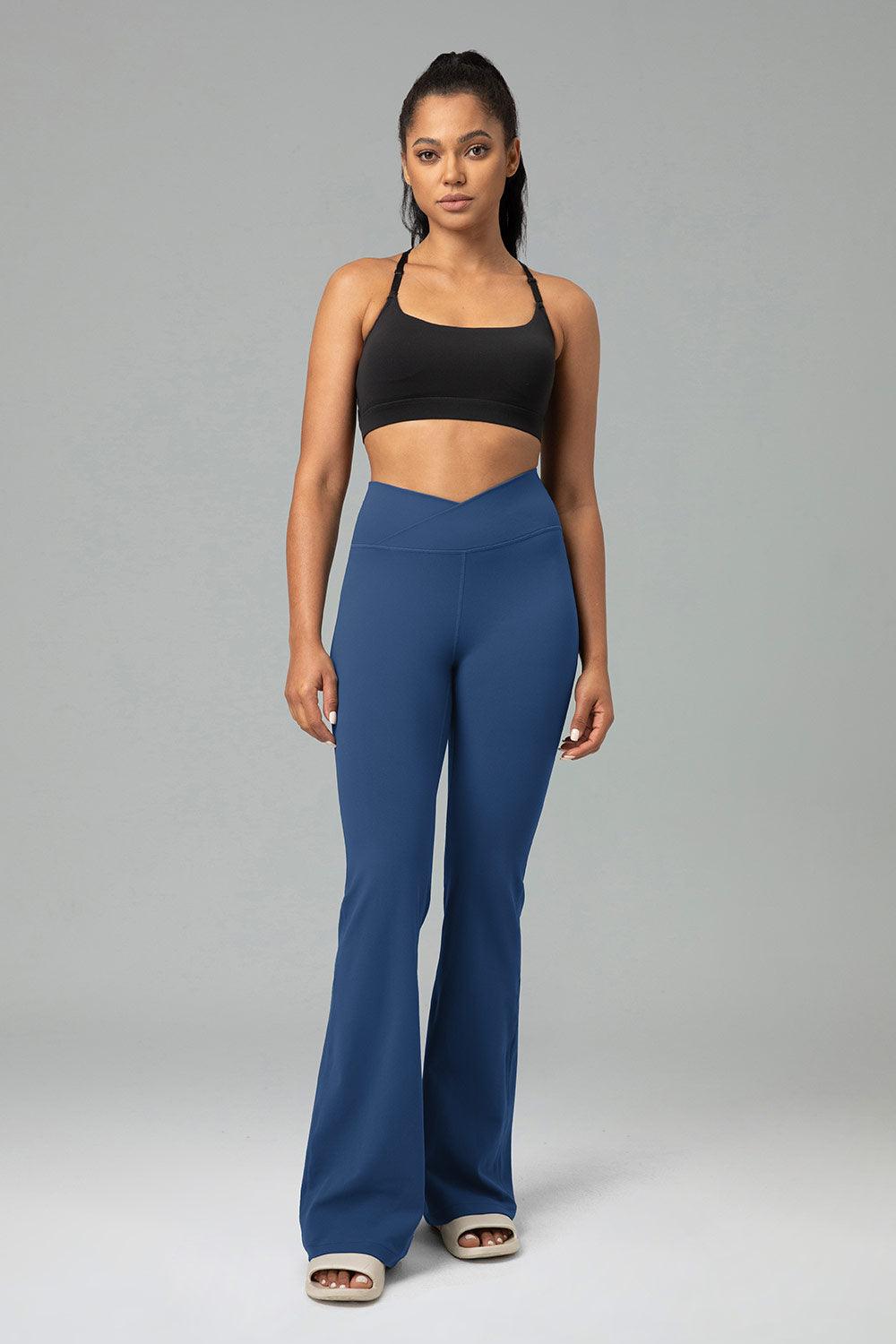 Dreamlux Crossover Yoga Pants Flared Legging Bootcut 29.5