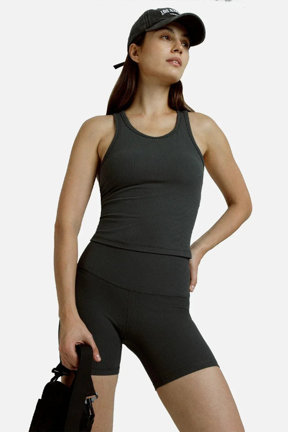 Dreamlux Buttery Soft Ribbed Cropped Leggings 6