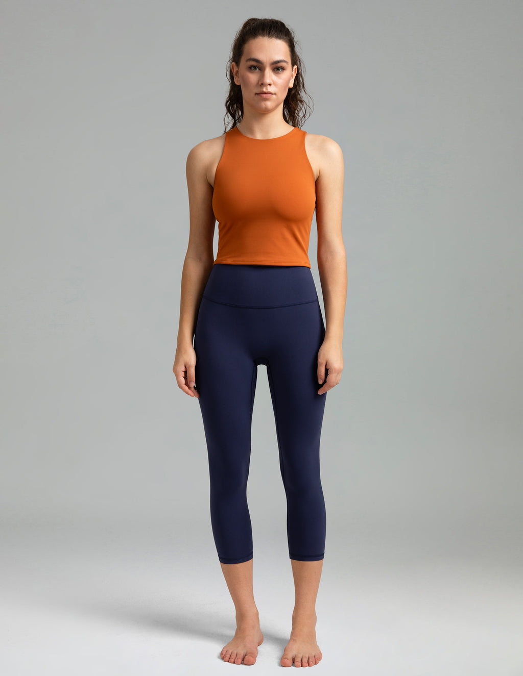 Dreamlux High Waisted No Front Seam 21 Workout Leggings