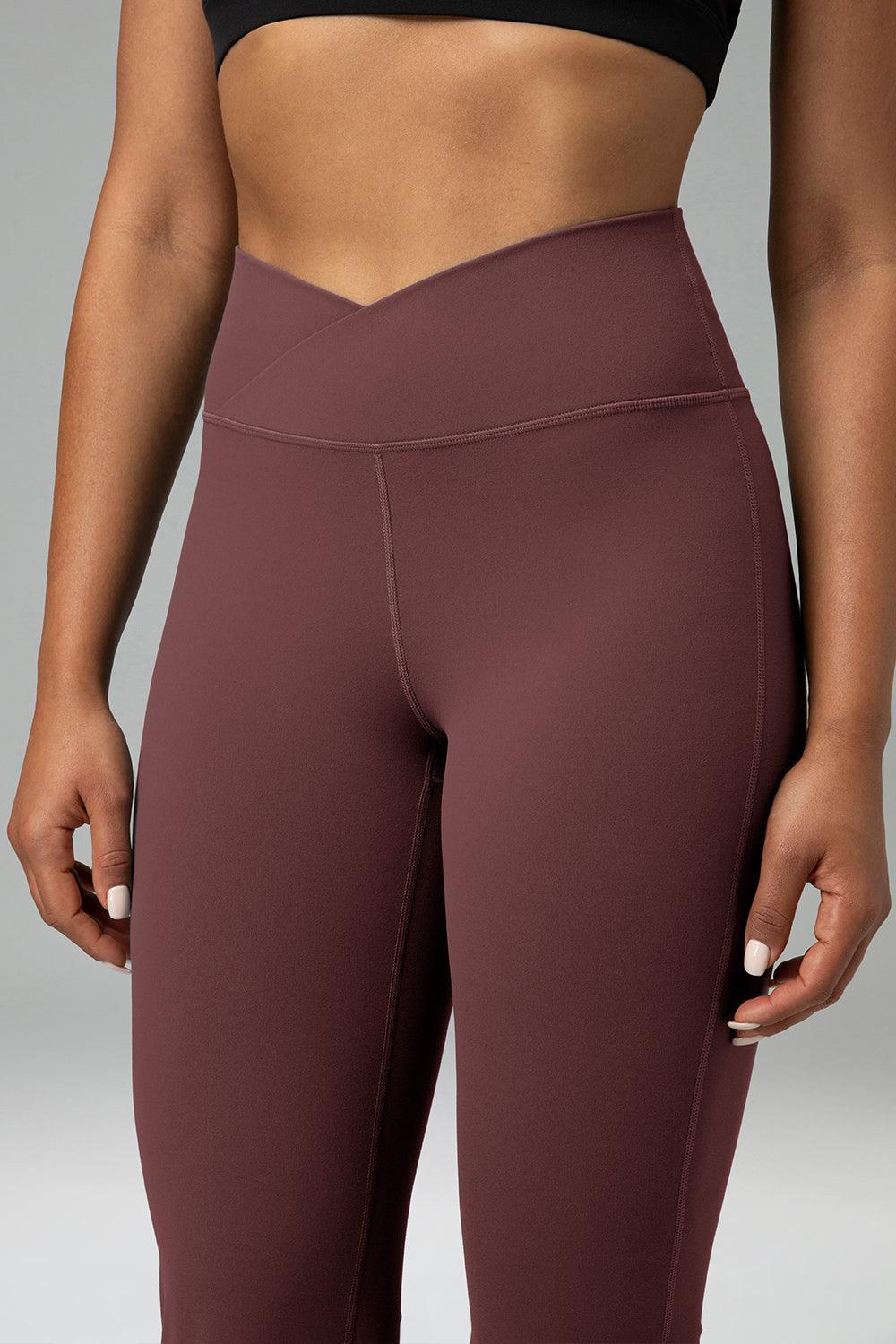 Dreamlux Crossover Yoga Pants Flared Legging Bootcut 31.5