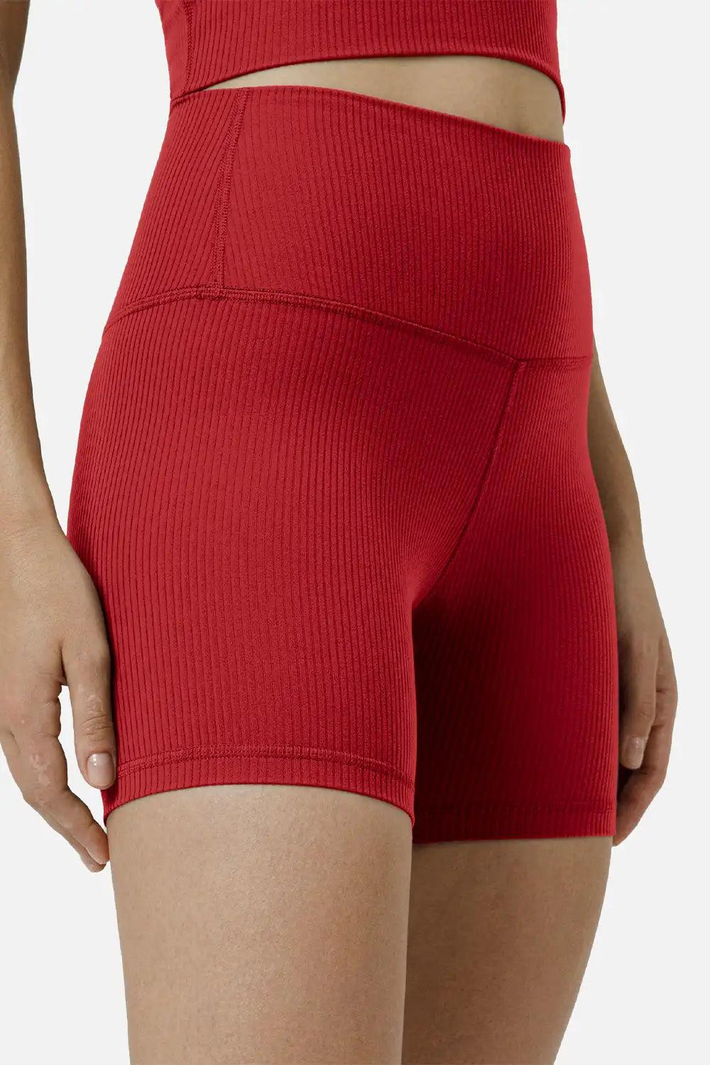 Dreamlux Buttery Soft Ribbed Cropped Leggings 6