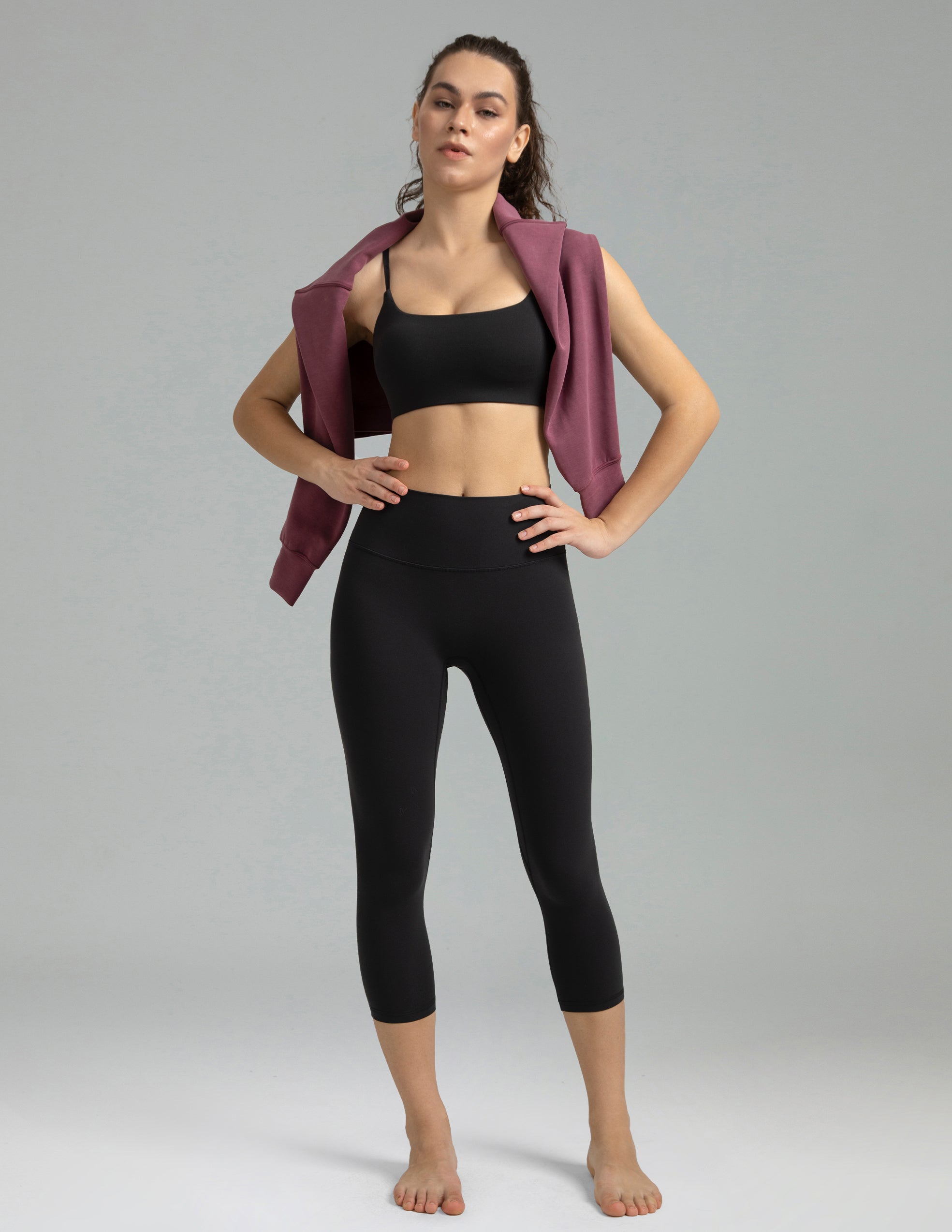 Dreamlux High Waisted No Front Seam 21 Workout Leggings