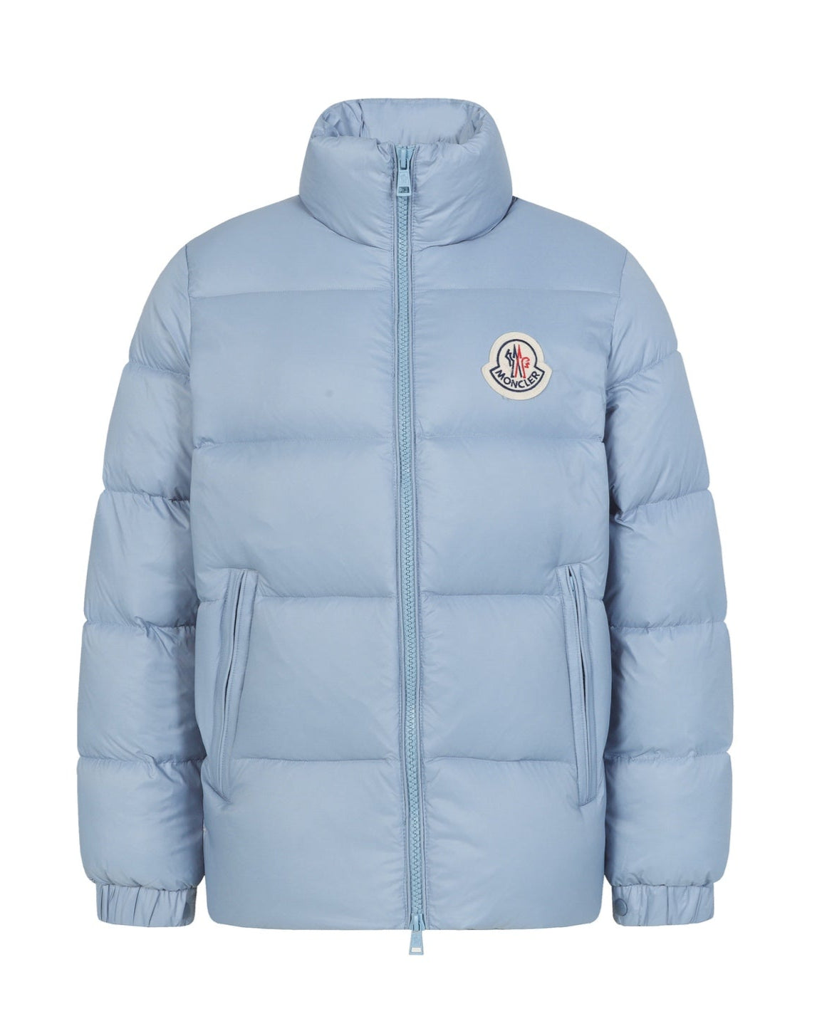 zipper stand collar down jacket