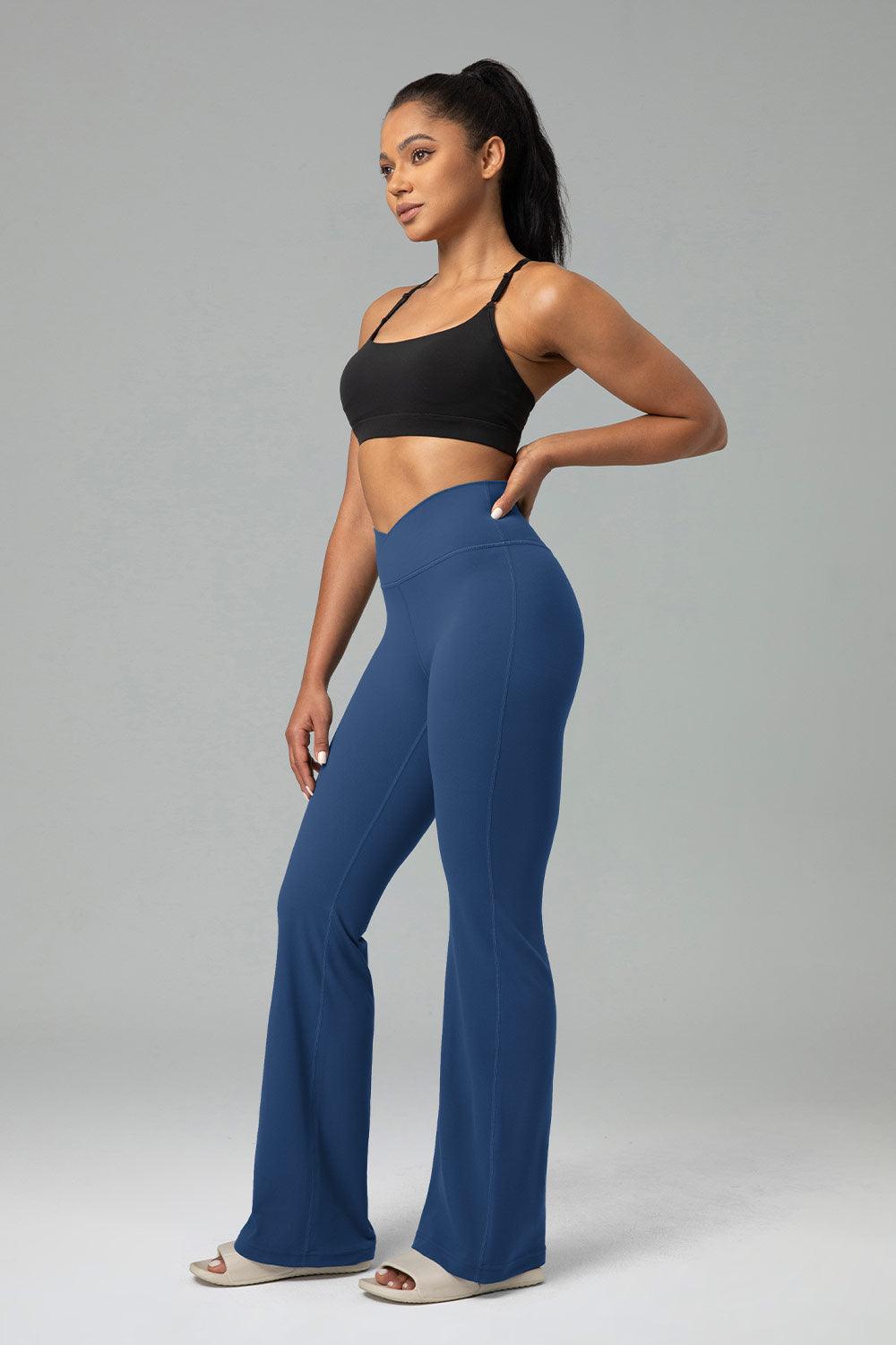 Dreamlux Crossover Yoga Pants Flared Legging Bootcut 29.5