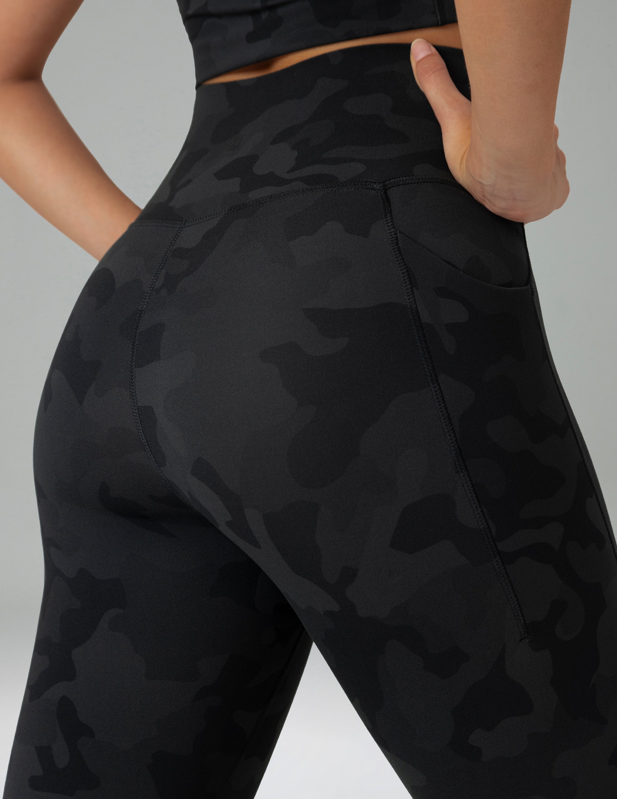 Dreamlux High Waisted No Front Seam 21 Workout Leggings w/Pockets