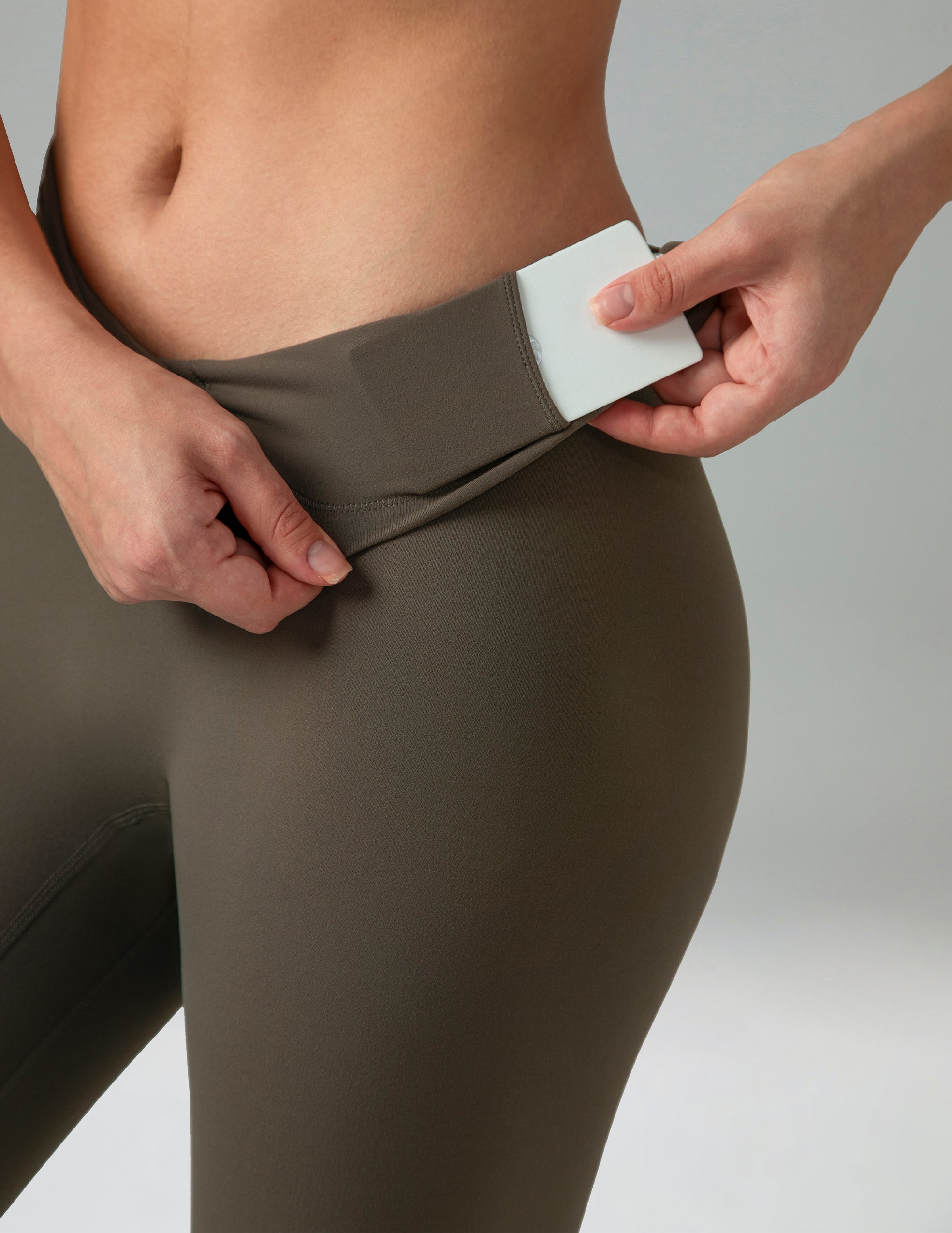 Dreamlux High Waisted No Front Seam Workout 7/8 Leggings 25