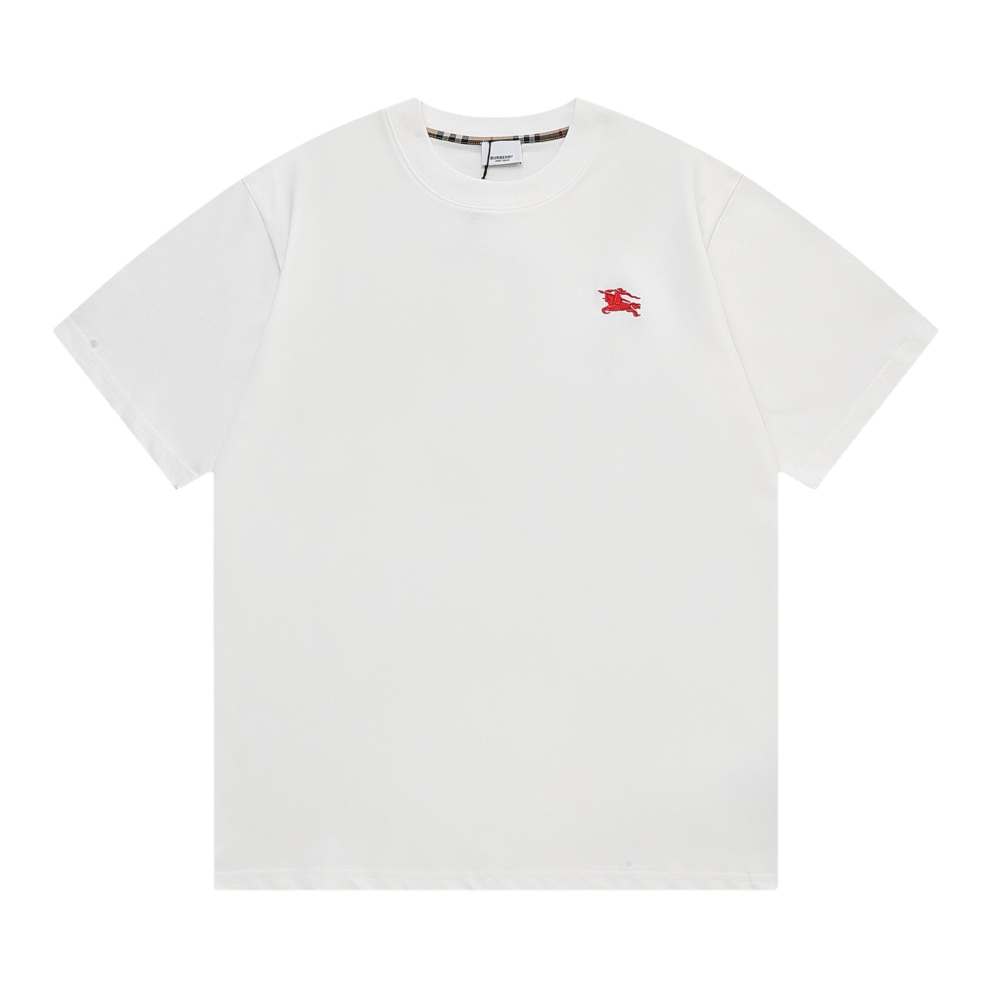 Embroidered cotton T-shirt