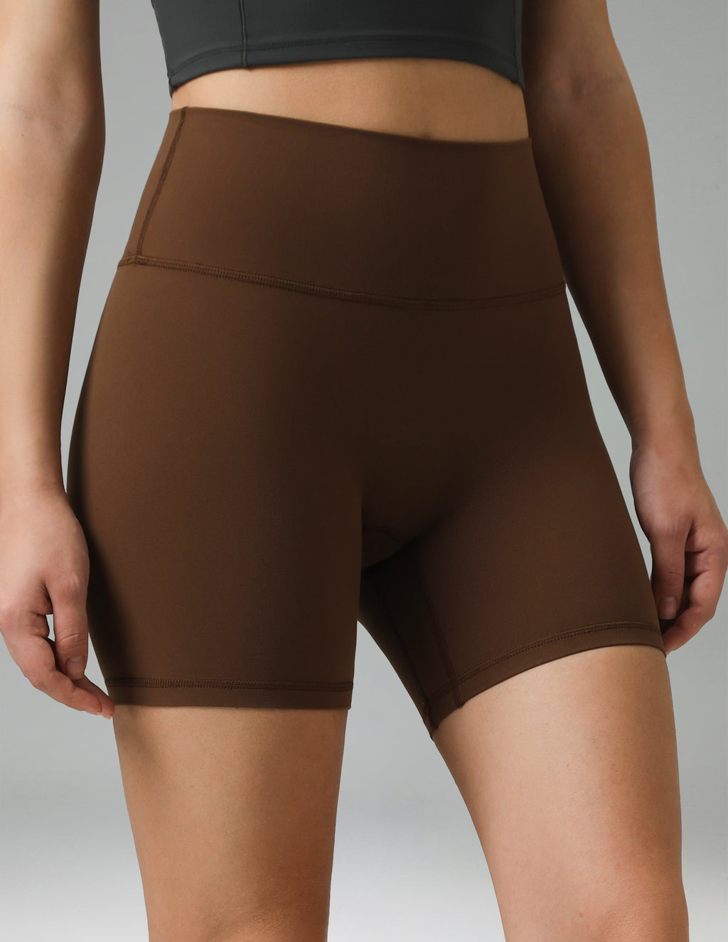 Dreamlux High Rise No Front Seam Shorts 6