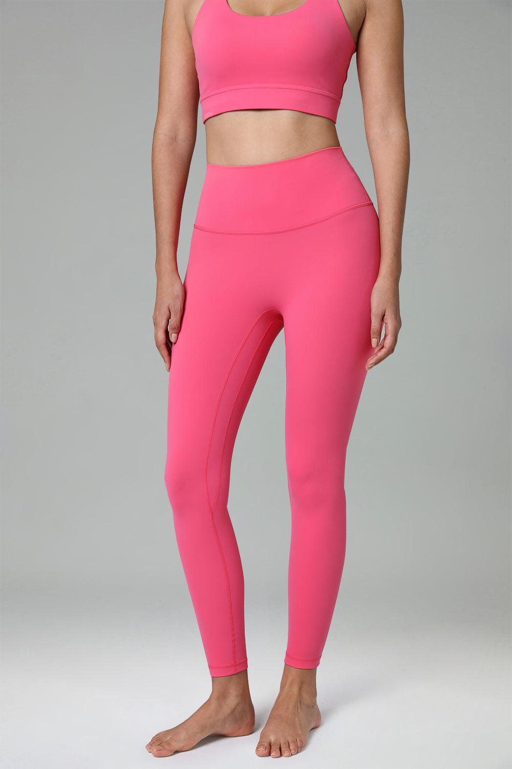 Dreamlux High Waisted No Front Seam Workout 7/8 Leggings 25