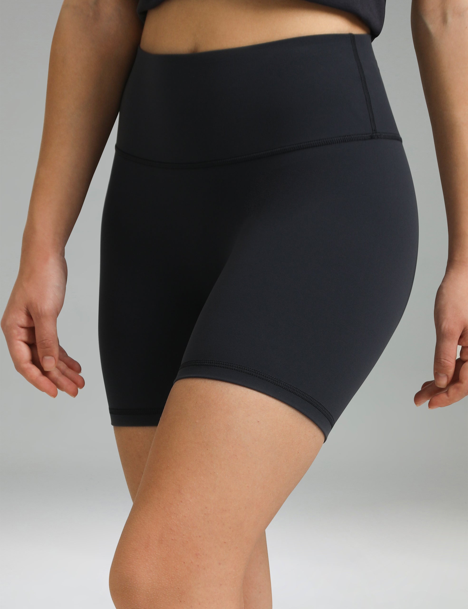 Dreamlux High Rise No Front Seam Shorts 6