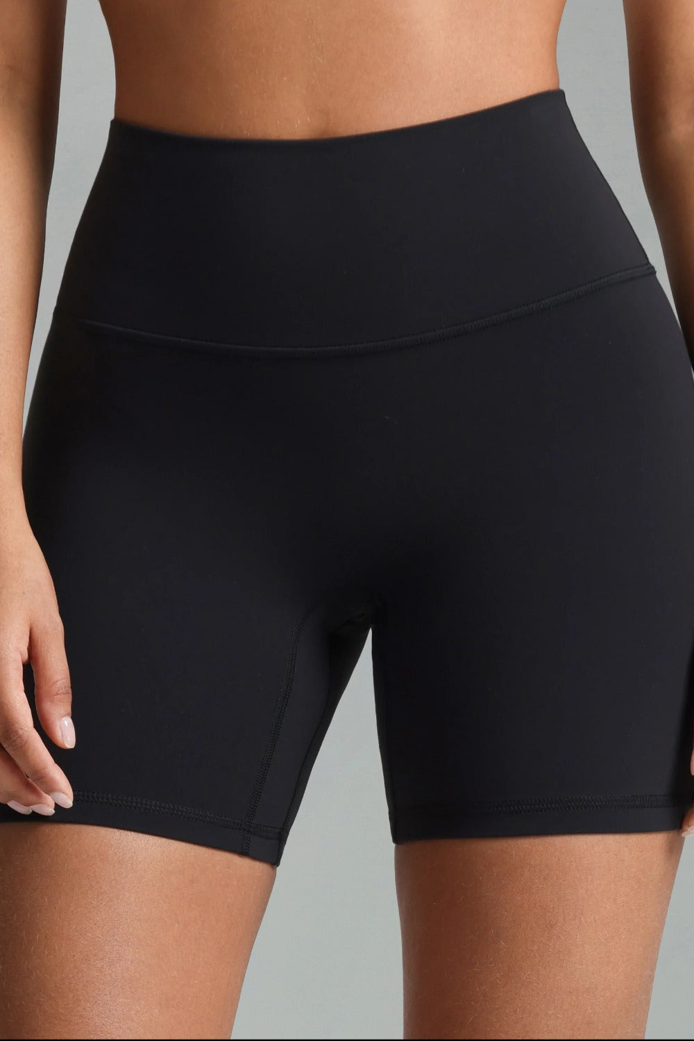 Dreamlux High Rise No Front Seam Shorts 6