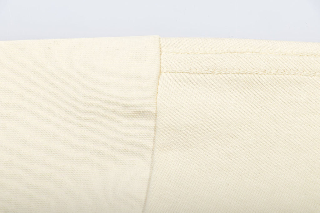 Printed crew neck cotton T-shirt