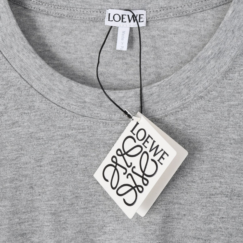 Embroidered cotton T-shirt