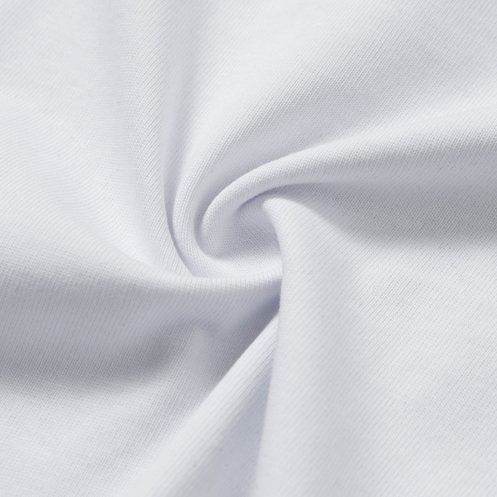 LEATHER EMBOSSED COTTON T-SHIRT