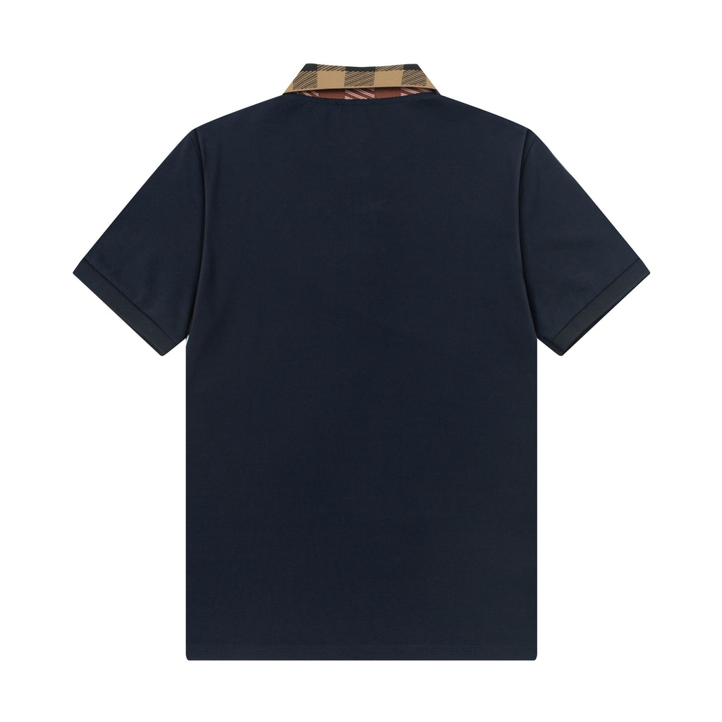 Lapel Cotton Polo Shirt