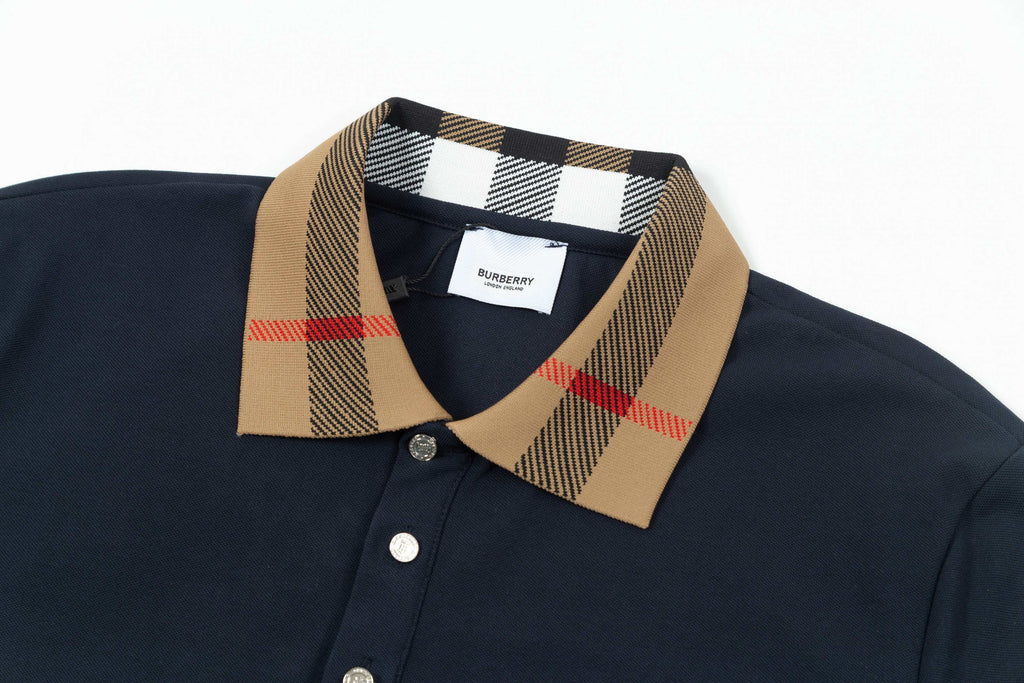 Lapel Cotton Polo Shirt