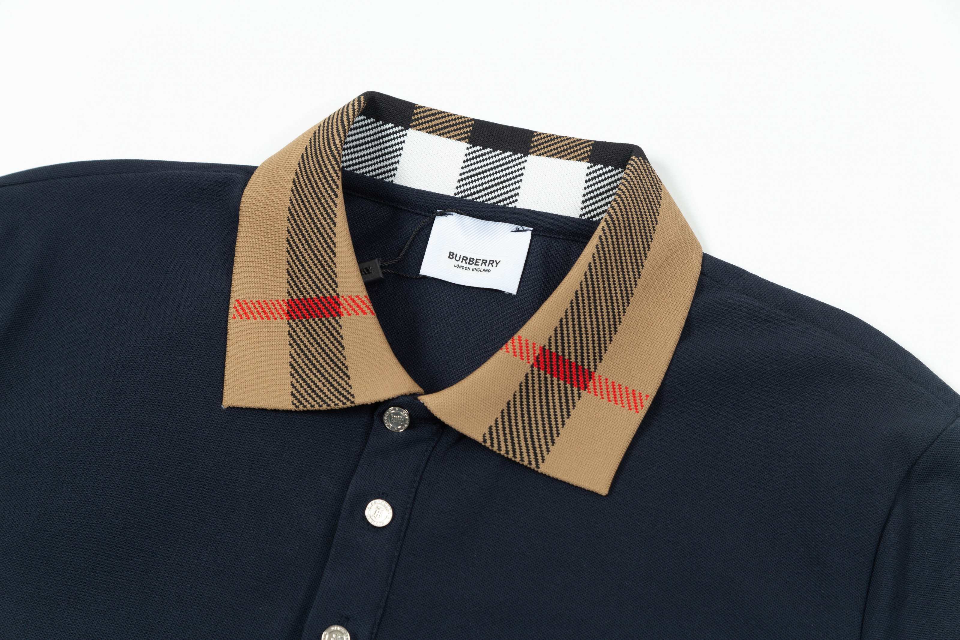 Lapel Cotton Polo Shirt