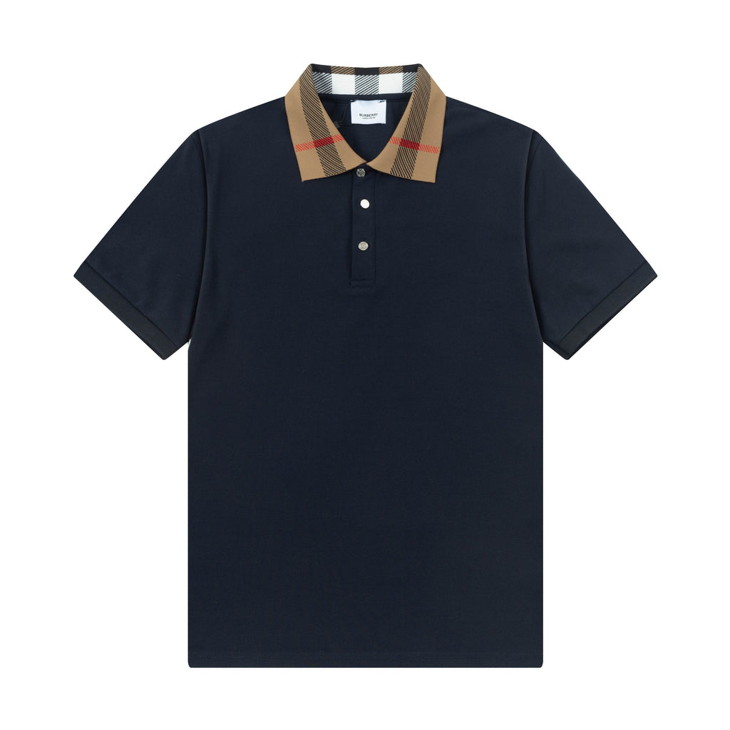 Lapel Cotton Polo Shirt