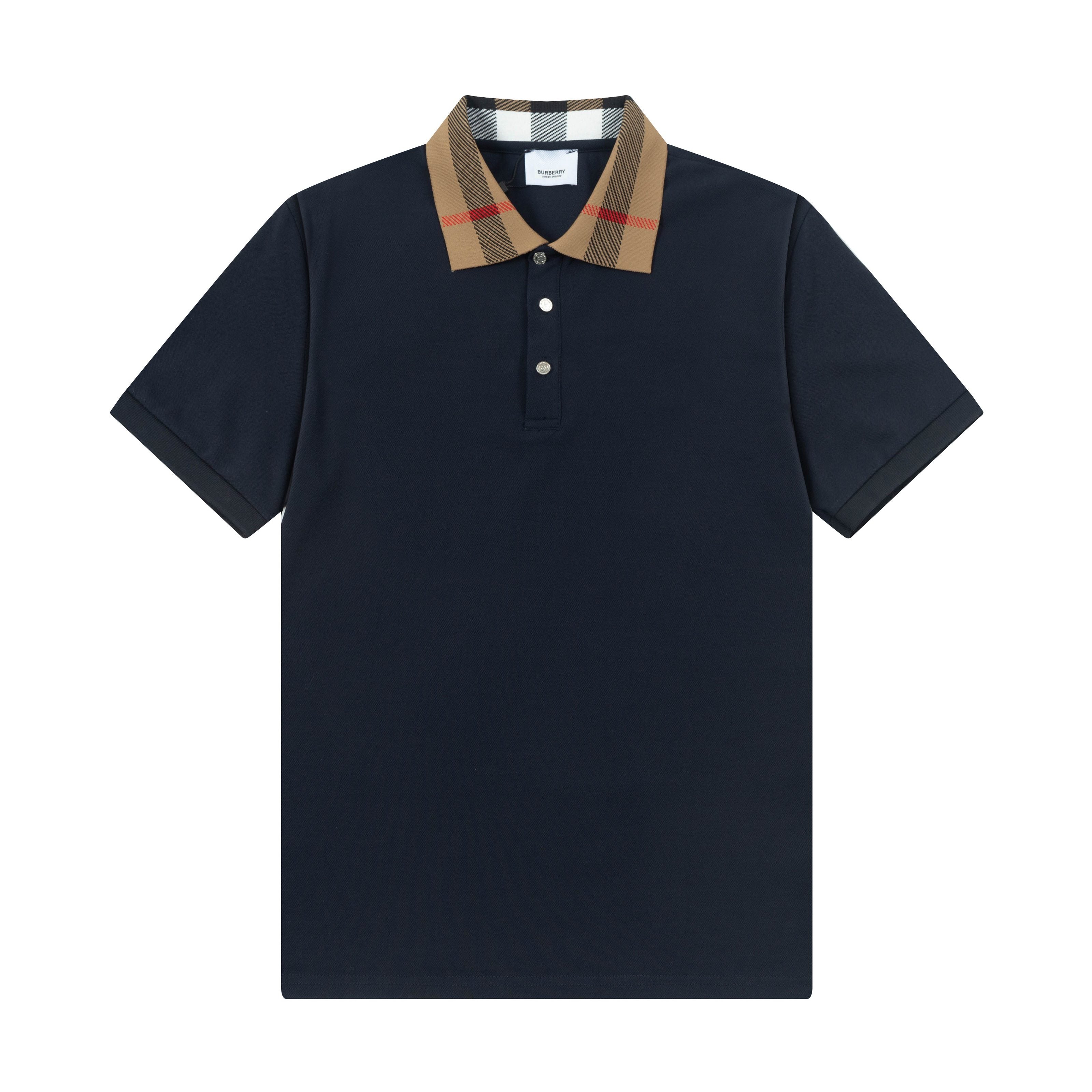 Lapel Cotton Polo Shirt
