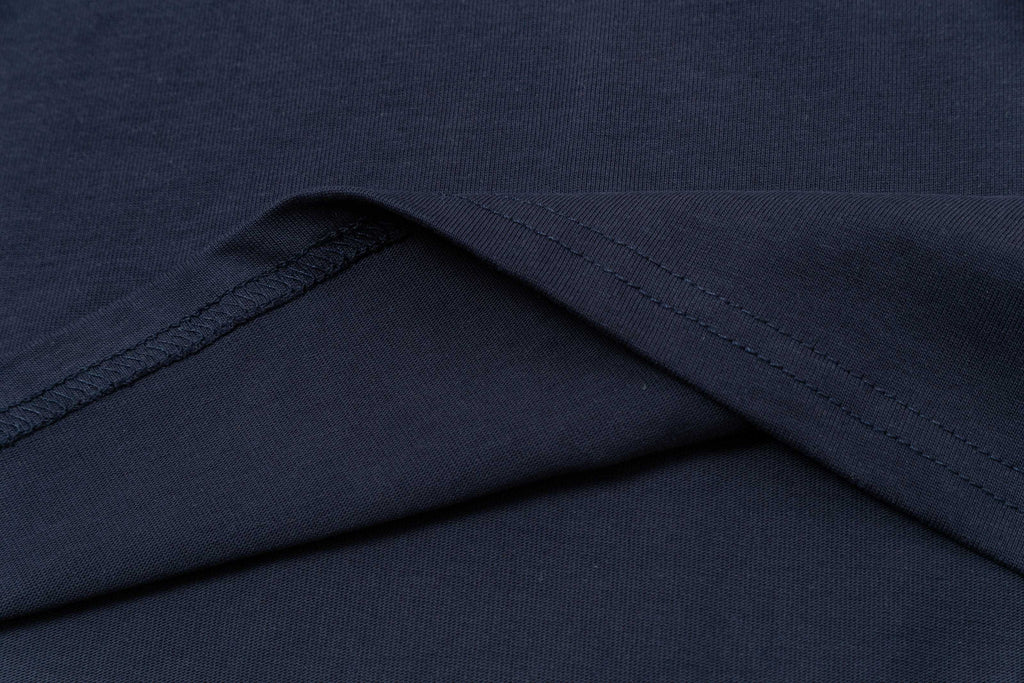 Simple embroidered cotton T-shirt