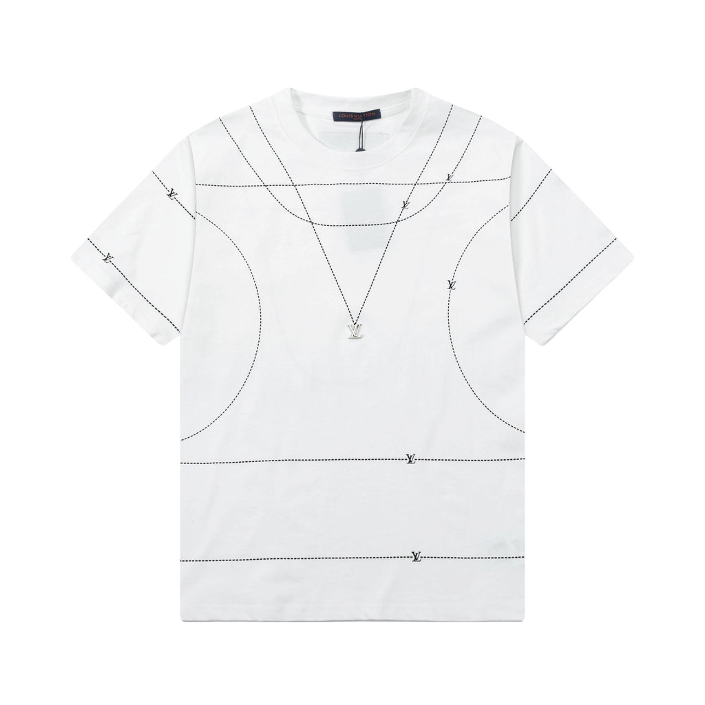 Crew neck cotton T-shirt