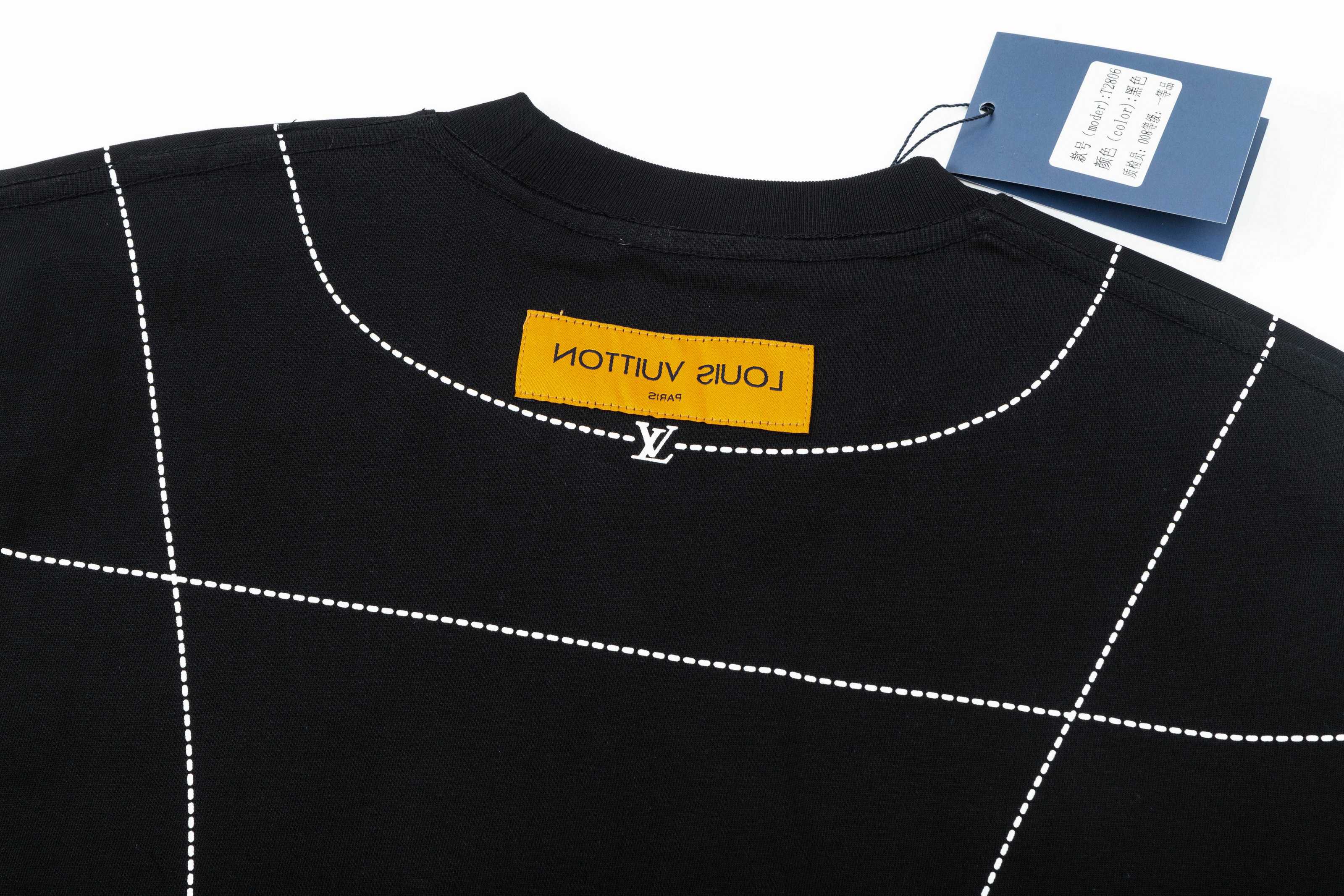 Crew neck cotton T-shirt