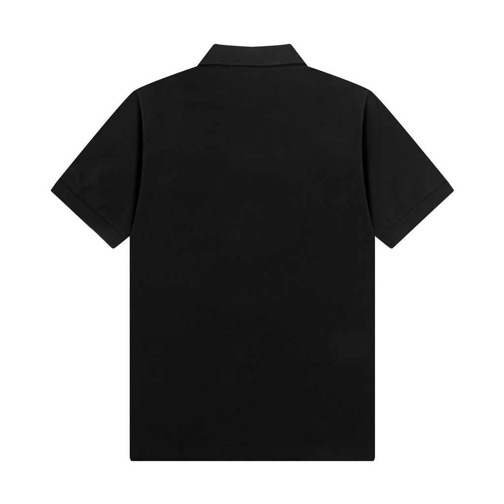 Lapel Cotton Polo Shirt