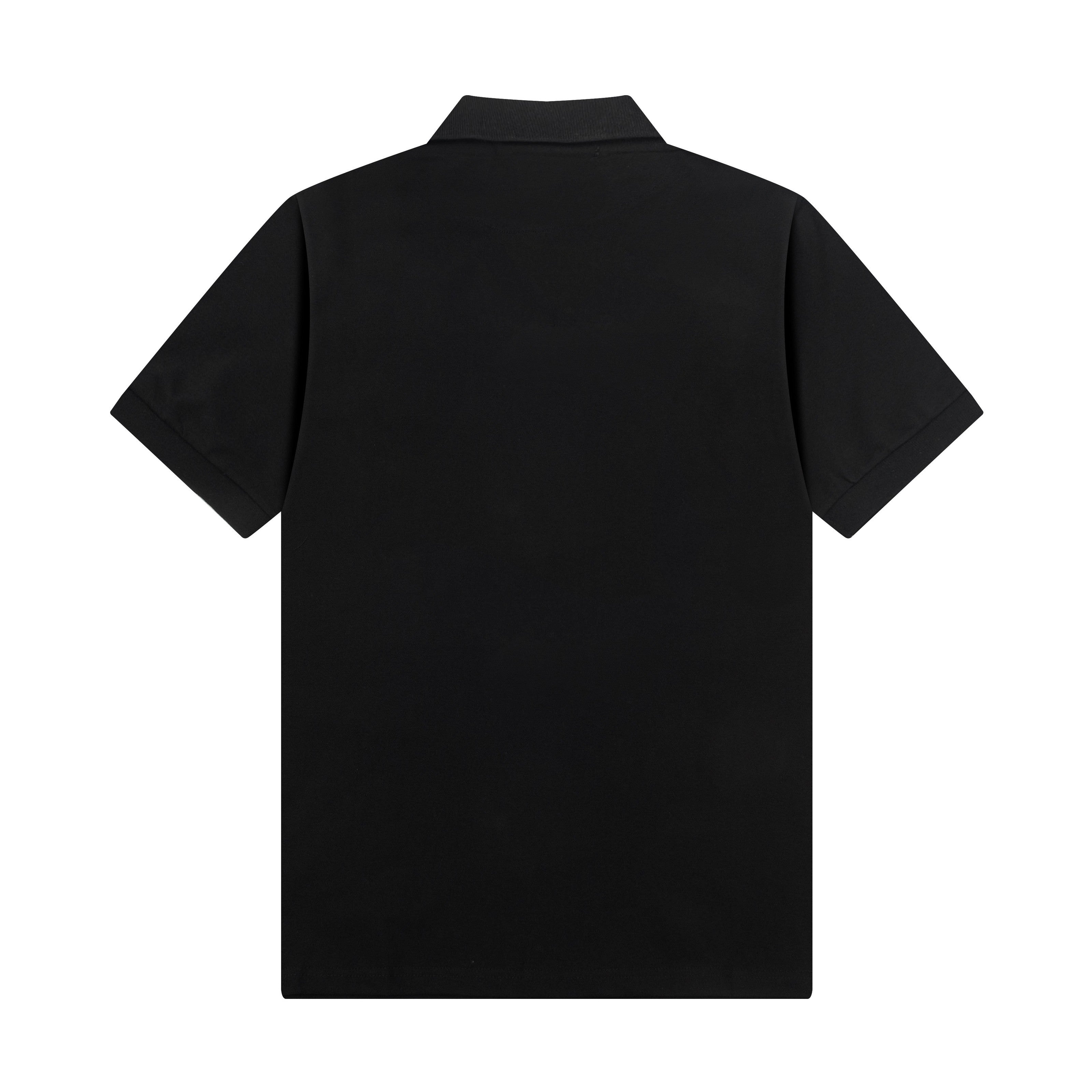 Lapel Cotton Polo Shirt