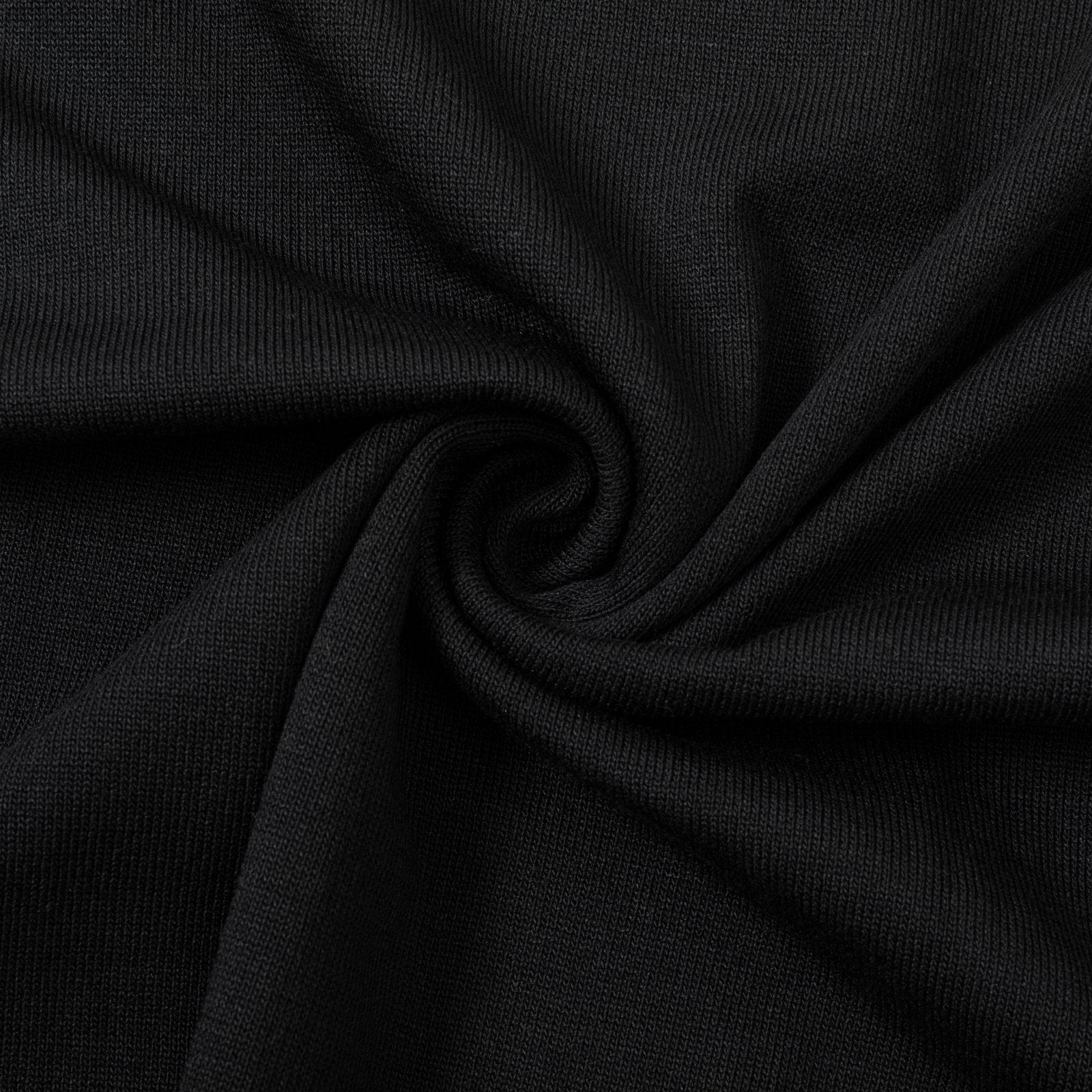 Knitted crew neck cotton T-shirt