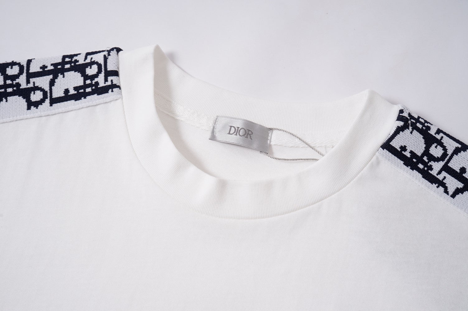 Embroidered cotton T-shirt